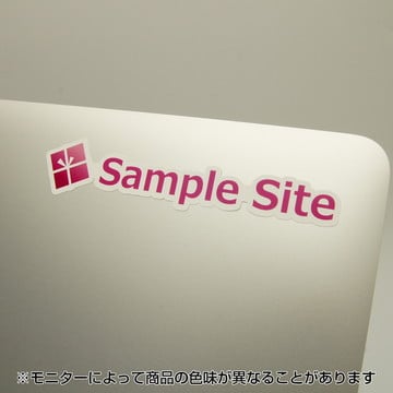 シングルステッカー ツヤ無しホワイト 一般接着タイプ 80×100mm